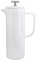 La Cafetière Vienna Coffee Maker, 8 Cup Large French Press in Gift Box, 1.2L, Ceramic, White