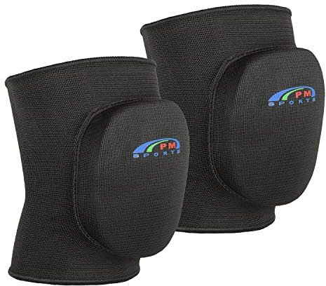 Knieschoner für Karting, dicker Schaumstoff, für Rennsport, Go-Kart, alle sportlichen Aktivitäten (Schwarz, M)