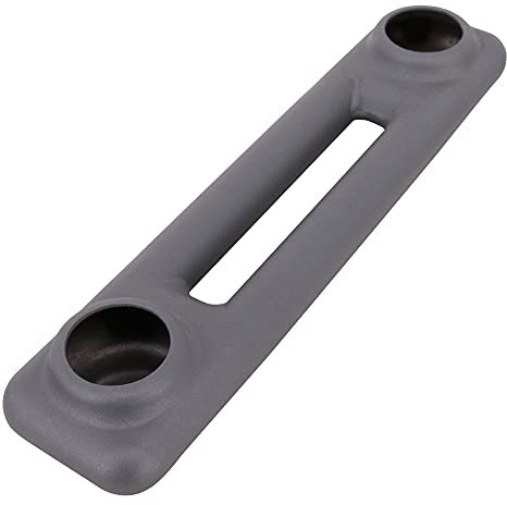 NRG Traditional Anthracite Double Panel Cast Iron Style Tube Sample