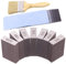 Swpeet Lot de 20 blocs de ponçage ultra fins pour ponçage humide et sec - 7 tailles - Grain 36 - 5000 - 6 tailles - Feuilles de papier de verre avec brosse en bois - 10 x 7 x 2,5 cm