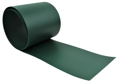 PREMIUM PP Sichtschutzstreifen für Doppelstabmatten Farbe Grün RAL 6005 Sichtschutz Streifen Zaun 2535 x 190 x 1,35 mm 10 Stück (Set)