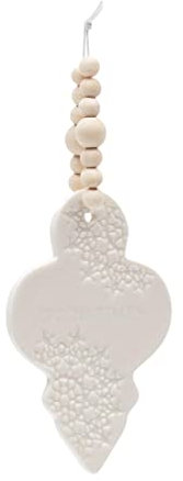 Riviera Maison Joy Of Christmas Hanging Ornament - Porzellan