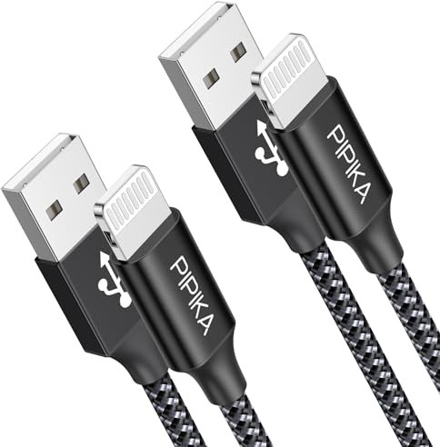 PIPIKA iphone Charger Cable 1M 2Pack [Apple Mfi Certified] Fast Charger iphone Apple power Delivery Charging Cord For iphone14/13/12/12promax/12mini/11/11pro/xs/max/xr/x/8/8plus/ipad