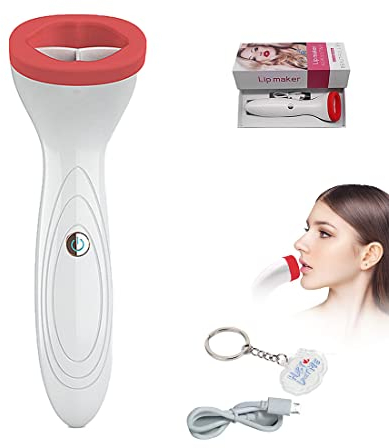Lip Sucker Plumper Tool, Lip Gizmo Lip Plumper,Lip Enhancer Machine,Electric Lip Enhancer Lip Beauty Tool Instrument Plumper for Women Girl (1 Stück)