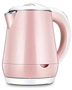 Hervidor eléctrico de viaje portátil Mini hervidor de agua de pequeña capacidad,Rosado,A Present