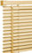 Made to Measure PVC Venetian wooden blinds for window 25mm thin slats easy fit window Treatment Natural blinds 240x150cm Child Safe Home Office