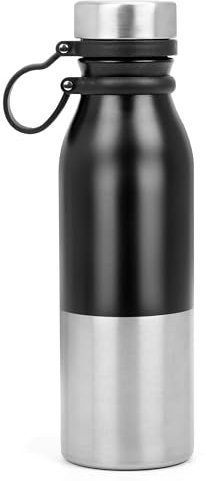 Belle Vous Bouteille d’Eau Isotherme en Acier Inoxydable - Gourde Thermique Metal Inox 570ml - Bouteille Eau pour Sport et Voyage - Boissons Chaudes et Froides - Adulte Homme Femme