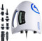 OutdoorMaster The Shark Elektrische SUP Luftpumpe Hochdruck mit 20PSI 12V DC Aktives Kühlsystem Intelligente Zweistufige Inflation Auto-Off für Aufblasbares Paddle Board Boote (Weiß + Blau)