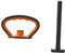 Amagogo Kettlebell-Griff, Gewichtsgriff, rutschfest, für Krafttraining, Kettlebell-Griff, Griff für Heimfitness, Wettkampf, Workout, Fitnessstudio, Schwarz 1 Griff 1 Stange