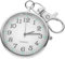 ANDRESLAD Schwesterntisch Medical Watch taschenuhr Armbanduhr für Krankenschwestern schlüsselanhänger Schwesternuhren für Damen Schwesternuhr zum Anklemmen Pflegeuhr Rostfreier Stahl Silver