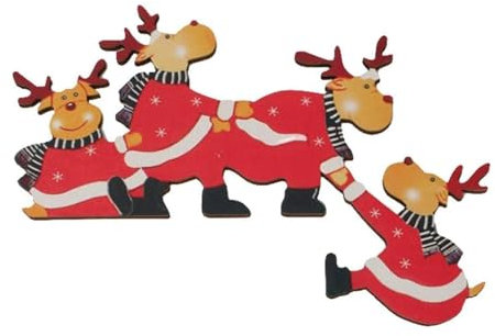 Türrahmen Deko Weihnachten Weihnachten Türrahmen Deko Türrahmen Dekorationen für Türdeko Weihnachten Weihnachtsdekoration (A, One Size)