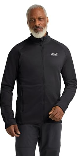 Jack Wolfskin Herren Peak District Fz M, Schwarz, XXL EU