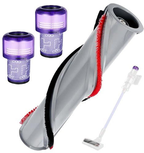 filtro V11 per Dyson, V11 Rullo di ricambio per aspirapolvere Dyson, spazzola di ricambio accessorio per tappeti e pavimenti duri