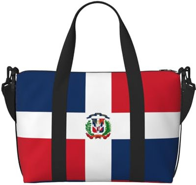 Phayah Dominikanische Republik Crossbody-Tasche, Reisetasche, Übernachtungsgröße, ideal für Schule oder Übernachtung
