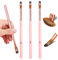 3 PCS Acrylic Nail Brush, Nail Brush Set for Nail Extension Acrylic Nail Art Design Women Gift Set, Size 8/10/14 for Beginner and Professional