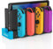 Charging Dock Compatible with Nintendo Switch/OLED, Charger Dock for Joy-Con Controller Charger Stand with LED Indicator, Charging 4 Joypad Controllers, Switch Joycon Charger Station