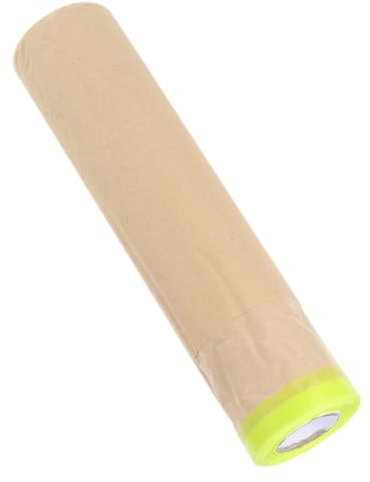 Amosfun Kraftpapierrolle Zum Lackieren Selbstklebendes Abdeckpapier Für Möbel Und Autolack Abdeckband Zum Streichen Für Fußleisten Und Wände Schutzfolie Für Heimwerkerarbeiten