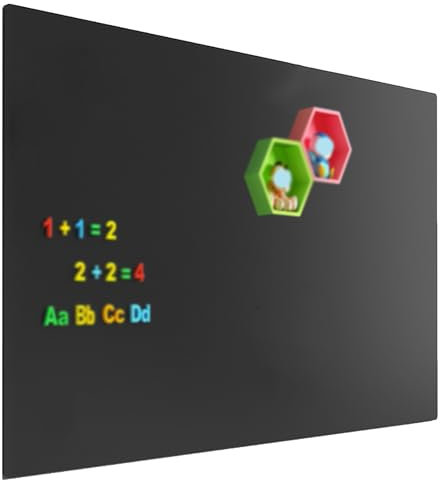 IYUESQ Papier Peint magnétique pour Tableau Blanc, Rouleau de Papier Peint Autocollant effaçable à Sec, pour la Maison, Le Bureau, la Cuisine, Le réfrigérateur, Les Autocollants muraux a