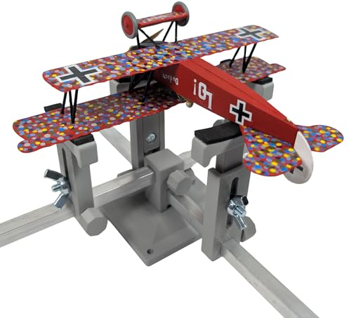 Model Aircraft Stand for Building and Painting, Fully adjustable for many scales and model types. 1/32, 1/48, 1/72, 1/144