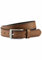 camel active Herren Ledergürtel Herren aus 100% Rindsleder | Kürzbarer Anzuggürtel | 3.2cm breiter Gürtel in Schwarz, Braun und Dunkelbraun Braun menswear-XXL