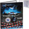 alles-meine.de GmbH Zeugnismappe/Ringbuch/Zeugnisringbuch - Zeugnisse Polizei Fahrzeug & Polizist - incl. Name + 10 Einsteckseiten - dokumentenecht - Einlagen - A 4 - Dokum..