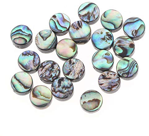 Healifty 20stücke Abalone Perlen Für Schmuck Lose Bastelperlen Für Halsketten Armbänder Und Kreative Bastelmaterialien