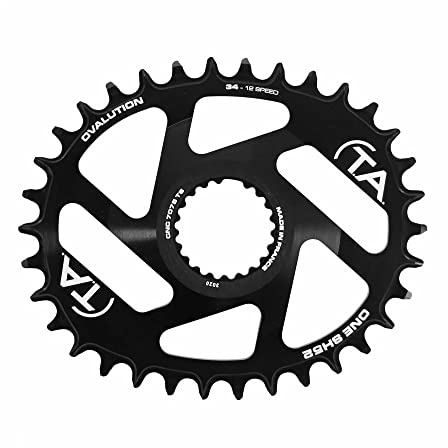 Especialidades TA Mono One SH52 Ovalution Narrow Wide 11/12V Shimano XTR M9100, XT M8100, SLX7100, MT900-1 - 34 DTS