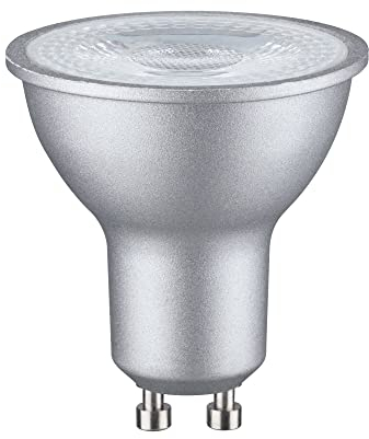 Paulmann 28753 LED Lampe Reflektor 7W dimmbar Leuchtmittel Chrom matt effizientes Licht Warmweiß 2700K GU10