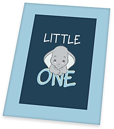 Klaus Herding GmbH Disney's Dumbo Krabbeldecke, 100 x 135 cm, Außenmaterial: 100% Baumwolle, Füllung: 100% Polyester 3135401216412 Blau