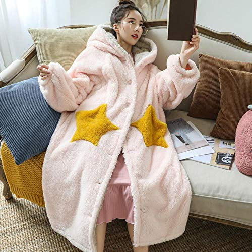 UKKD Plaid canapé Couverture en Laine Polaire Sweat À Capuche Surdimensionné avec Veste À Manches Hiver Femme Manteau À Capuchon en Peluche Couverture TV Géant,Rose,M