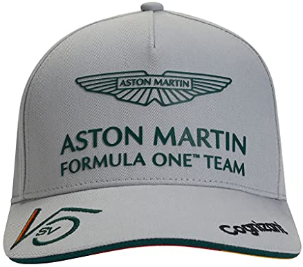 BAISINECO am Aston Martin F1 Official Sebastian Vettel Team Cap Grey 2021