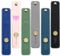 6 Pack Phone Grip Holder, 2 Styles, CKANDAY Portable Finger Cell Phone Grip Telescopic Phone Finger Strap Stand Universal Finger Kickstand for Most Smartphones Tablets,Love Patterns and Solid Colors