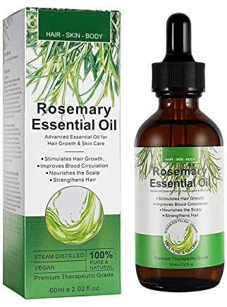 Hocossy Rosmarin Shampoo Bar, natürliche organische Haarspülung Reparatur beschädigte Haarreinigung Shampoo Seife Cruelty Free Kein Silikonöl (Rosemary Oil)