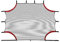 HUDORA Portería de fútbol Small - Red de GOL versátil 4 Agujeros Reforzados - Red de GOL Resistente con Cierres de Velcro - Tablero de GOL para Actividades recreativas y Entrenamiento al Aire Libre