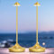 bravzurg LED Akku Tischlampe Kabellos 2er Set, Modern Dimmbar Kabellose Tischleuchte 6000mAh, Aluminium, Wasserdicht, Tischlampen Aufladbar für Outdoor Indoor Restaurant Nachttisch Terrasse (Gold)