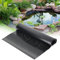 4m x 5m Teichfolien Zuschnitt Schwarz HDPE, UV- und witterungsbeständig, Schwimmteich Folie Gartenteich Teichplane schwarz, für Fischteiche, Brunnen, Wassergarten und Wasserfall Stärken 0.1 MM