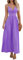 CUPSHE Maxi abito casual da donna con scollo a V, senza maniche, attorcigliato, con stampa floreale, motivo cachemire, estivo, lungo, per feste, cocktail, linea ad A, Viola, XS