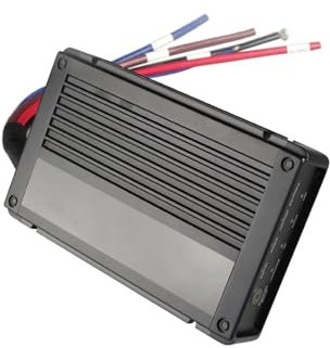 12V 20A DC zu DC Integriertes Batterieladegerät, On-Board Batterieladegerät IP65 Wasserdicht Mehrfachschutz, On-Board Batterieladegerät mit MPPT für Anhänger Wohnmobile Camper Van Fahrzeug Marine