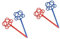COLLBATH 4 Pièces Outil De Nettoyage De La Poussière Plumeau De Nettoyage Outils De Nettoyage Ménager Plumeau De Lit Batteur De Couette De Tapis Batteur De Tapis en Osier Batteurs De Tapis