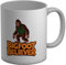 Shopagift Bigfoot Believer Mug Funny Sasquatch Yeti White 11oz Large Ceramic Cup