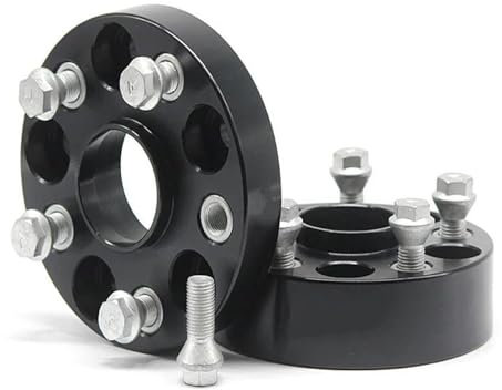 DZSMSRTG Spurverbreiterungen 2 Stück Spurverbreiterungen Adapter 25/30/35/40mm 5x11 2 66,5mm Für Benz W204/205/211/212/213/220/245/242/246/461/460/463/447 M14x 1,5 Distanzscheiben Set(40MM)