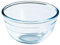 Tradineur - Bol de mezclas de vidrio de borosilicato, extra resistente, cuenco multiusos, cocina, apto para horno y lavavajillas (500 ml - 15 x 9 cm)