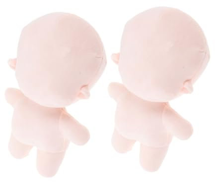 Toyvian 2st Puppe Puppe Dekorative Leere Puppe Tragbare Leere Puppe Stoffpuppe Selber Machen Gefüllte DIY-Puppe Tragbares Puppenmodell Leere Puppe Anziehen Gefüllter Puppenkörper Plüsch
