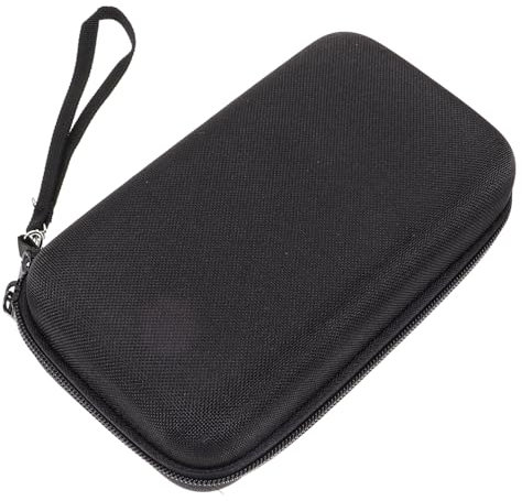 TEMPNAP Ohrthermometer Tasche Schutztasche Organizer Aus Stoßfest Mit Reißverschluss Aufbewahrungsbox Für Ohrfieberthermometer Und Zubehör Tragbar Und Praktisch