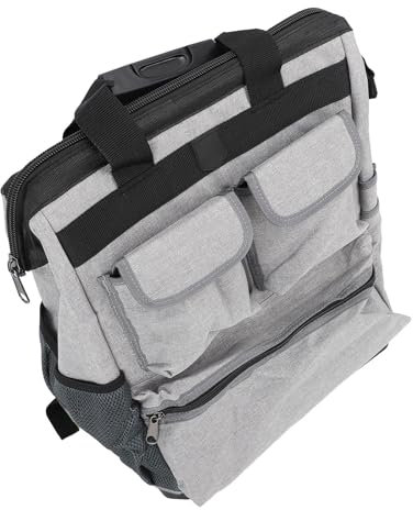 Techniker -Rucksack, Rucksack für Elektriker -Werkzeug, Hohes Verschleißmaterial und Tragfestigkeitsbeutel mit Zwei Schultergurt, Portabletoolbox