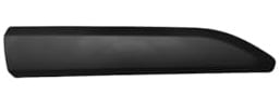 Garniture de moulure de panneau de porte avant droite compatible avec Berlingo 18 -, Partner 19 -, Combo 19 - Proace City 19 -, Doblo 24 -, 98176962XT (Noir texturé, avant droit)