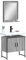 Xichuzi Set de Muebles de baño 2 pzas Madera de ingeniería Gris Sonoma, Muebles para Baño, Muebles para Lavabo, Armario Baño 3214337