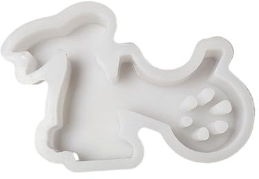 Silikonformen in Hasenform für Epoxidharz, Seife, Weihnachtsgeschenk, Tierform, Silikonformen