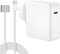 Mac Book Pro Air Charger 96W - M4 M3 M2 M1 (2025 2024 2023 2022 2021) Super Fast Adapter with 2M USB C to T Braided Cable, Compatible with MacBook Pro16/14, MacBook Air15/13 A2681 A2941 A2166 A2363