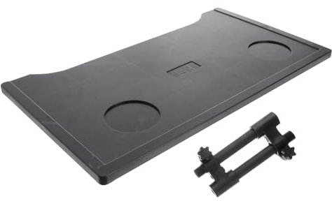 WRITWAA Plateau Amovible pour Siège Épaississant Noir Accessoires pour Adultes Usage Porte-Gobelet pour Personnes Âgées et Handicapées
